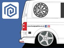 Viking Rune Compass Vinyl