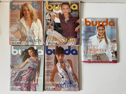 Bundle burda magazines 4 - of, magazines,