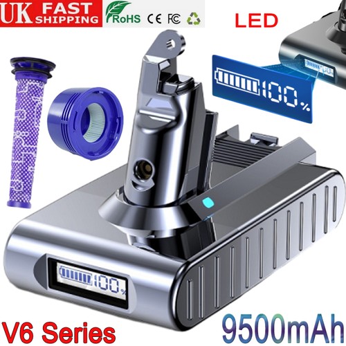 9500mah battery for dyson - for, v6