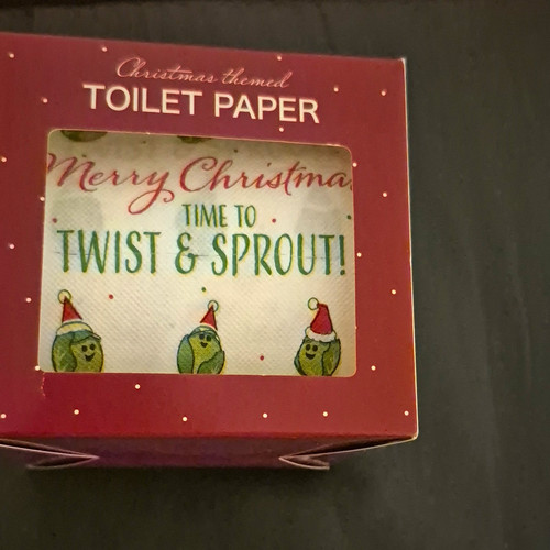 Christmas novelty toilet paper - christmas,