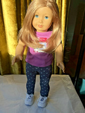 American Girl Doll Just like you 39 Retired AG outfit blue eyes caramel hair
