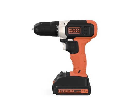 Black decker 18v - cordless, 37nm