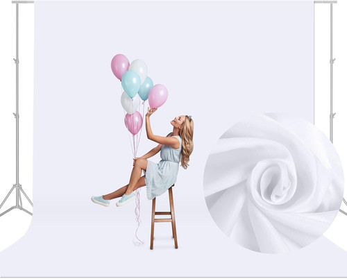 10x10 white backdrop - white,