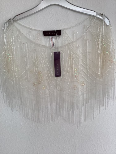 Debut london ivory white mesh - white,
