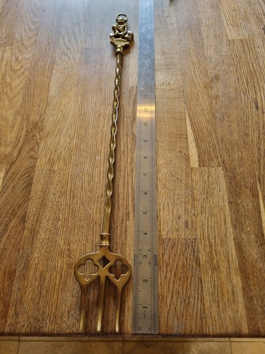 Vintage brass toasting - brass,