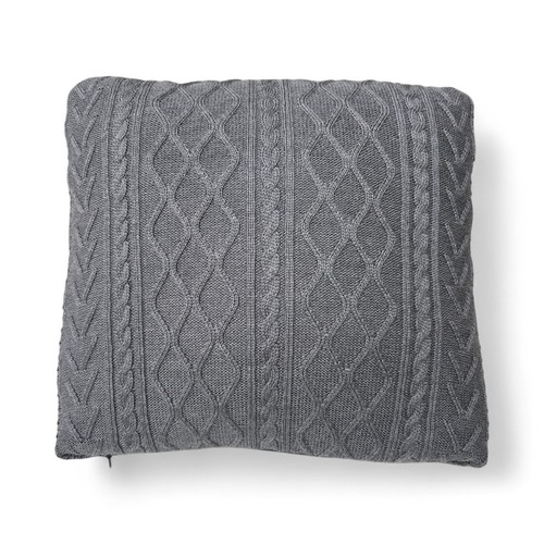 100 wool grey - 100%, throw