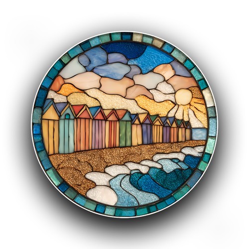 Coastal beach huts - coastal,