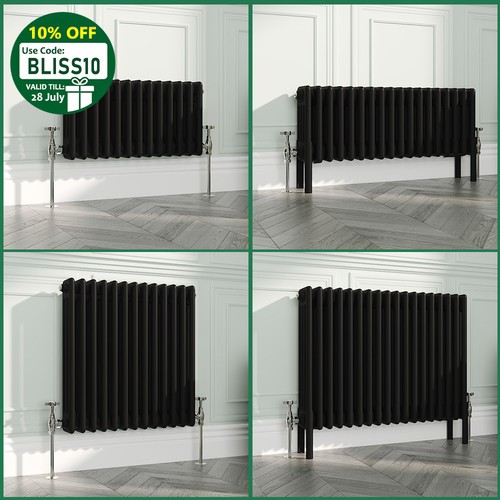 Traditional black 4 column - black, 3