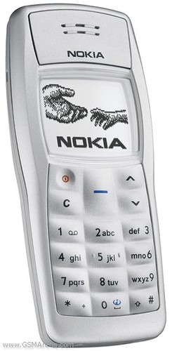 Nokia 1101 light silver - light,
