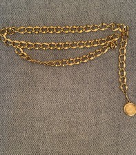 Chanel Gold Chain Belt Vintage