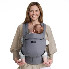 Momcozy Baby Carrier to Toddler Ergonomic, Cozy, Lightweight Grey