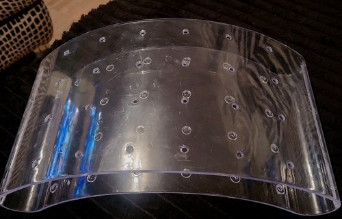 Holes acrylic lollipop cake - acrylic,