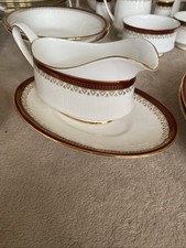 Royal Albert Paragon Bone China Holyrood Pattern Gravy Boat & Saucer