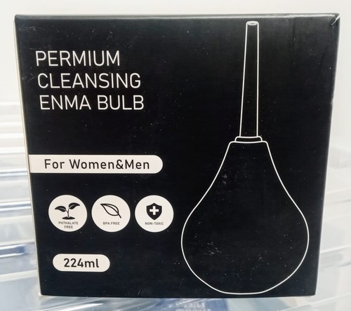 Premium enema bulb kit - bulb,
