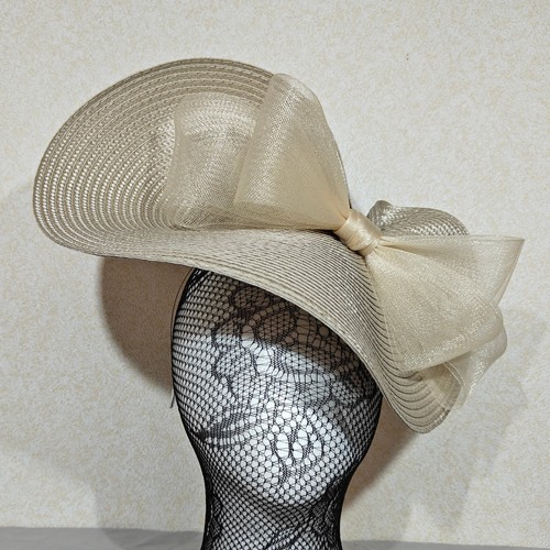 Champagne cream straw - champagne,