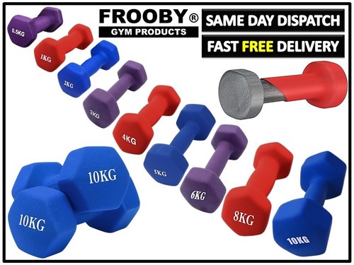 Neoprene dumbbells weights - dumbbells,