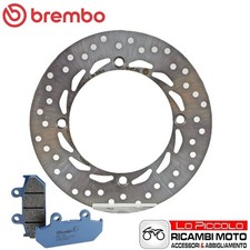 FRONT DISC KIT + BLUE PADS