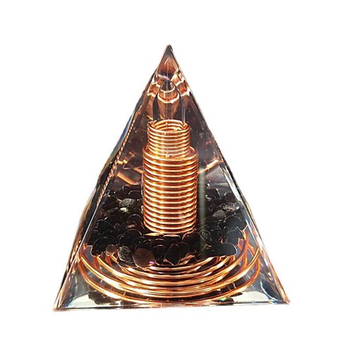 Copper coil spiral - spiral, orgonite