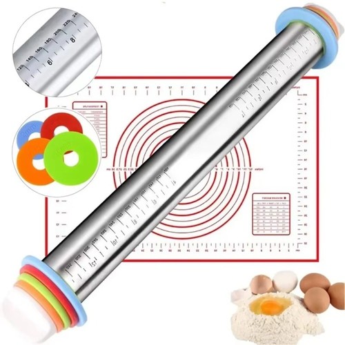 Rolling pin silicone - silicone, baking