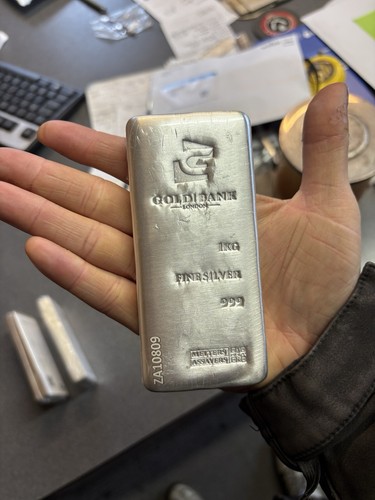 Silver 1kg bullion - silver,