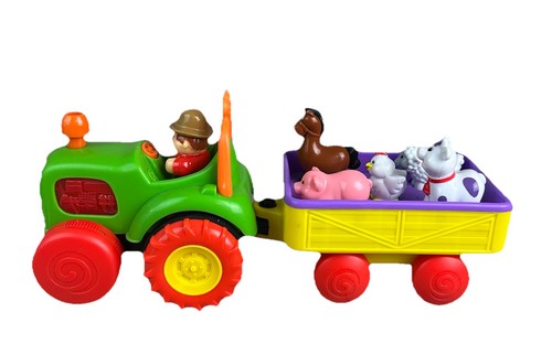 Kiddieland farm tractor - kiddieland, &