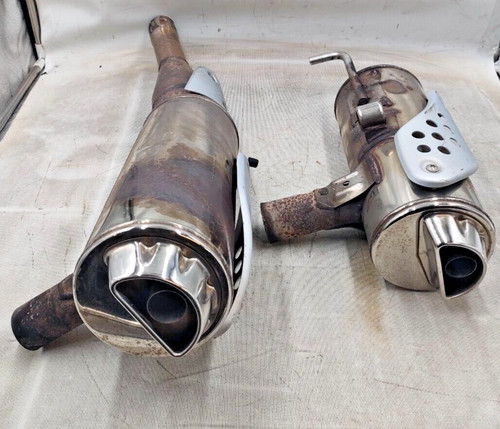 Pair exhaust terminals - of,