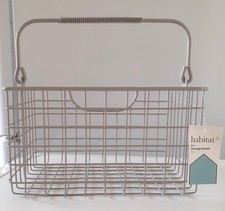 NEW Habitat Grey Wire Storage