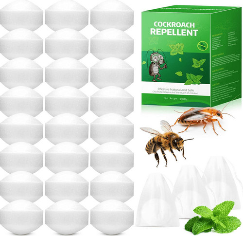 Cockroach repellent balls 24pk - cockroach,
