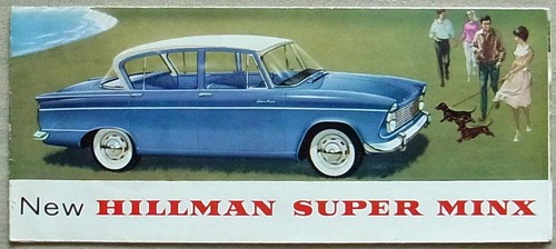 Hillman super minx car - minx,