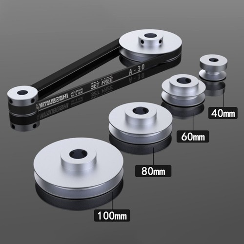 Aluminum belt pulley drive - v,