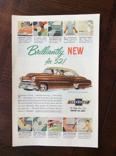 1952 vintage original - , ad