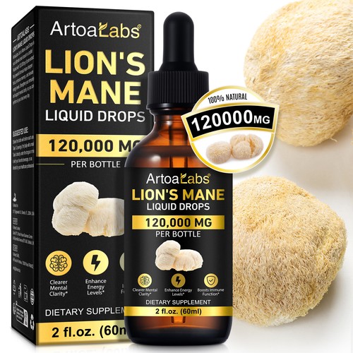 Lion mane mushroom - lion’s,