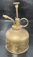 Vintage Lacquered Brass Plant Water Weed Sprayer 6” High Working