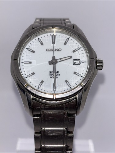 Seiko sne139p1 solar titanium - seiko,