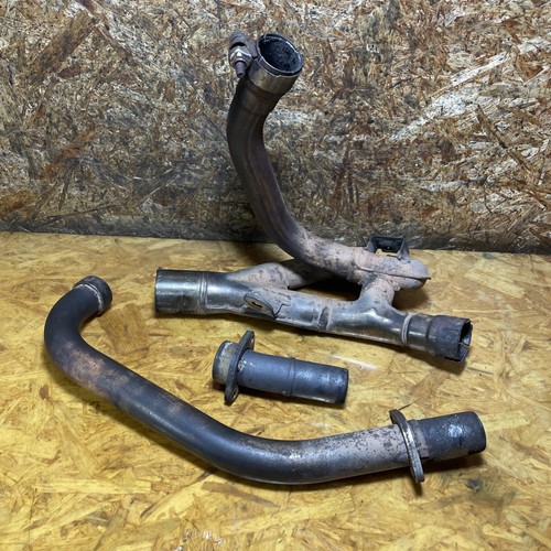Suzuki sv650 exhaust downpipes - suzuki,