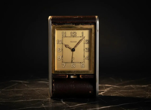 Jaeger lecoultre alarm clock - jaeger-lecoultre,