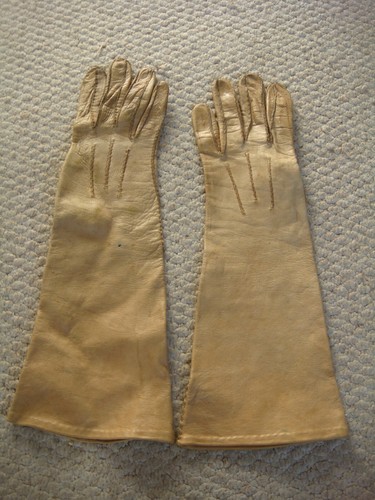 Vintage 1950 beige long - vintage,