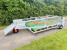 RITCHIE FLAT 8 HYDRAULIC BELT BALE SLEDGE FOR BALER & TRACTOR VGC PLUS VAT