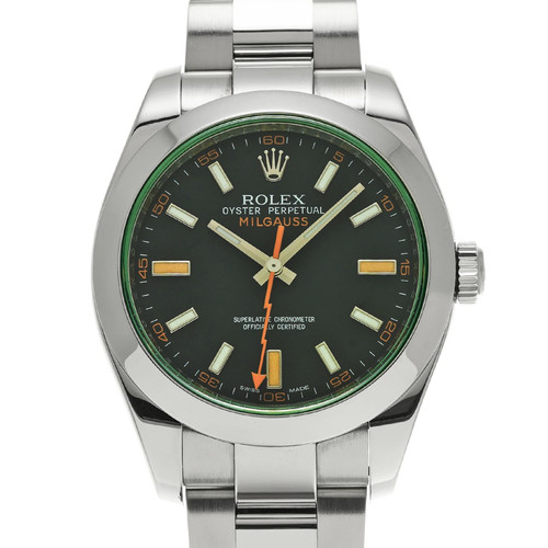 Rolex milgauss 116400gv black - rolex,
