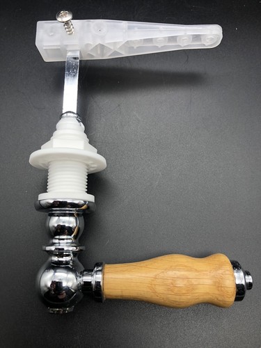 Traditional lever light - oak, &