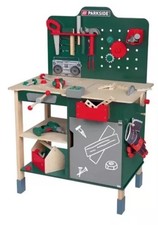 Kids Wooden Work Tool Bench Children's Workshop Workbench Parkside