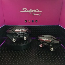 TOYOTA SUPRA JZA80 MKIV MK4 FRONT BRAKE CALIPERS 4 POT BLACK