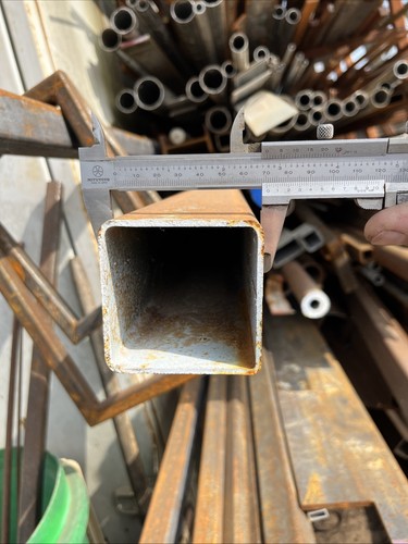70x70x3 square mild steel - mm,
