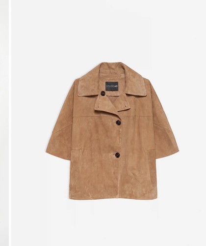 Suede leather jacket - suede,