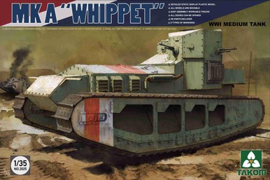 Takom 2025 wwi whippet - takom,