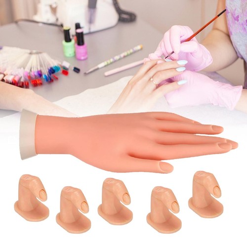 Nail practice hand acrylic - nail,