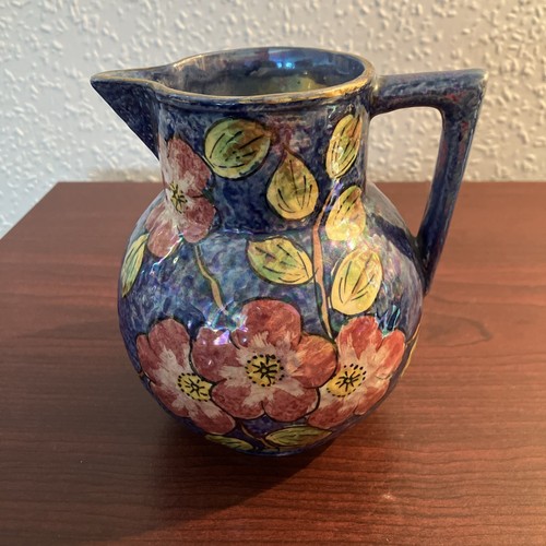 Stunning hand painted art deco - painted,