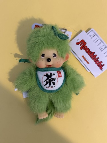 Monchhichi keychain matcha - keychain,