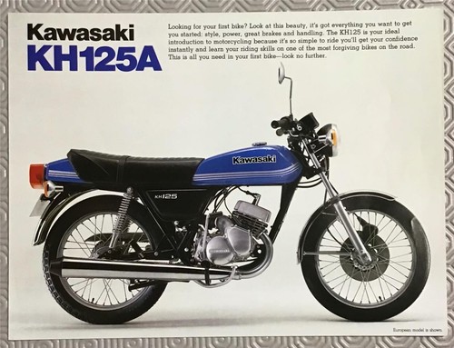 Kawasaki kh125a motorcycle - kawasaki,
