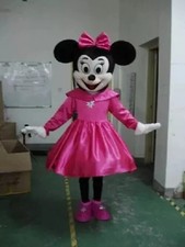 Anime doll minnie mouse Mascot Costume Cosplay Party Game Dress Halloween